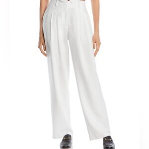 Wayf Off White Trousers